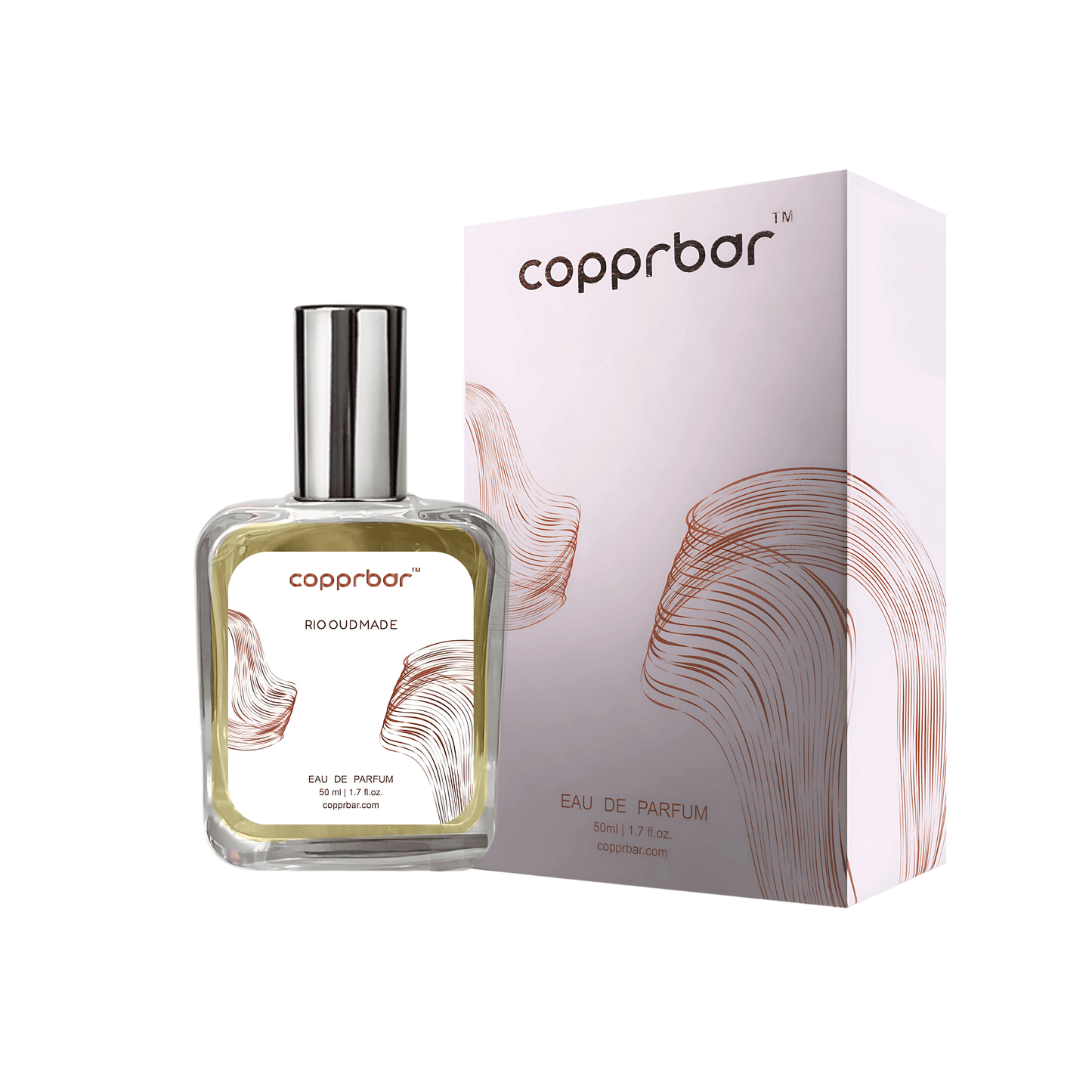 Rio Oudmade Eau de Parfum – 50ml Long Lasting | Premium Perfume | Bold & Smoky Oud Fragrance | Gift for Him & Her