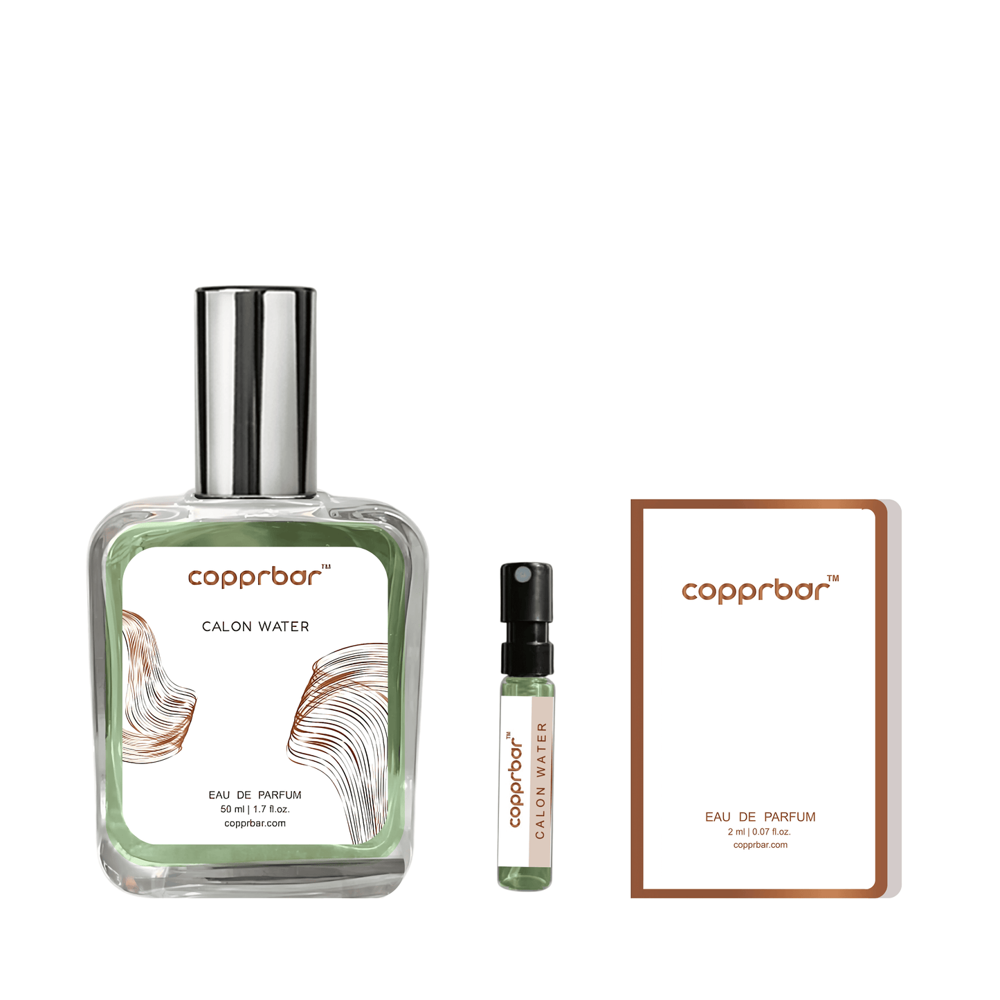 Calon Water Eau de Parfum EDP – 50 ml Long Lasting | Premium Perfume | Refreshing & Aquatic Fragrance